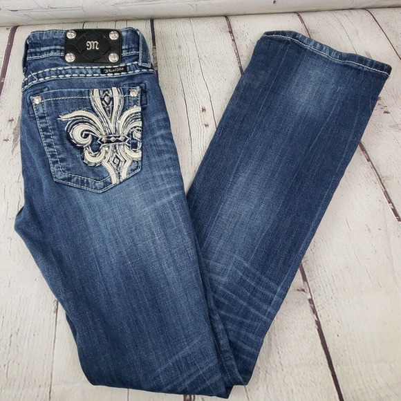 Womens Miss Me JP5182B7 Boot Jeans!‎ Size 29x34 - Picture 1 of 13